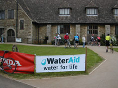 Water aid banner