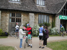 Riders out on the course