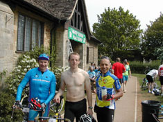 Riders out on the course