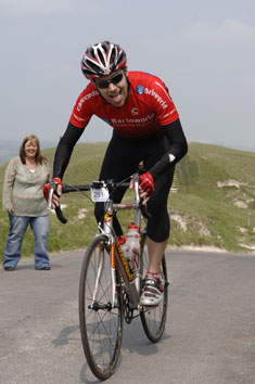 Riders out on the course